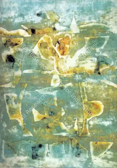 Gaitonde, V.S. (Artist). Untitled. Oil on canvas, 1985 | Painting | FineArts | 00375623