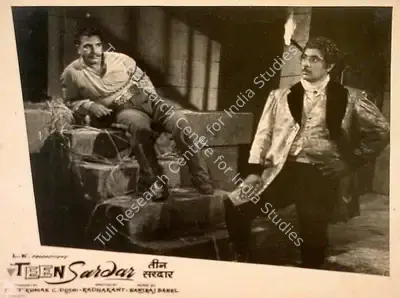 C. Doshi (Producer), Teen Sardar, 1965, Lobby Card