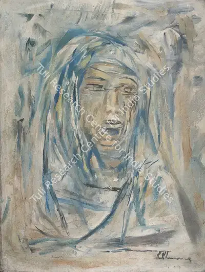 Krishen Khanna (Artist), Untitled, 1955, Painting