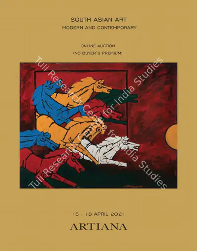 Artiana (Auction House), South Asian Art, 2021, Auction Catalogue