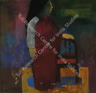 Ganesh Pyne (Artist), Untitled, 1966, Painting