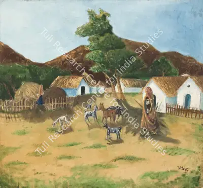 Madhav Satwalekar (Artist), Untitled, Painting