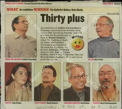 Thirty Plus, 2008, Newspaper Clipping