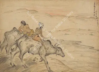 Indra Dugar (Artist), To The Field, Painting
