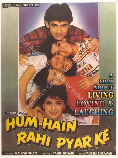 Tahir Husain (Producer), Hum Hain Rahi Pyar Ke, 1993, Full Sheet Poster