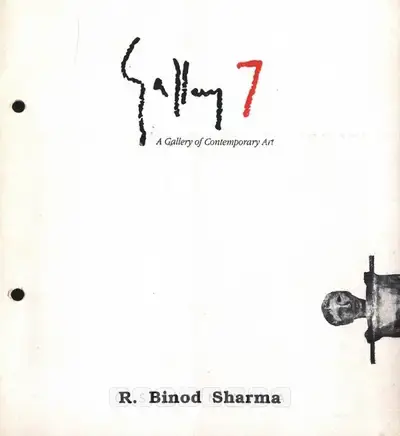 Binod Sharma (Artist), R. Binod Sharma, 1992, Solo Exhibition Catalogue