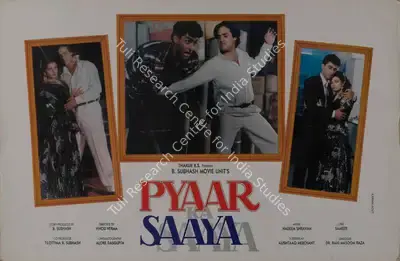 B. Subhash (Producer), Pyaar Ka Saaya, 1991, Lobby Card