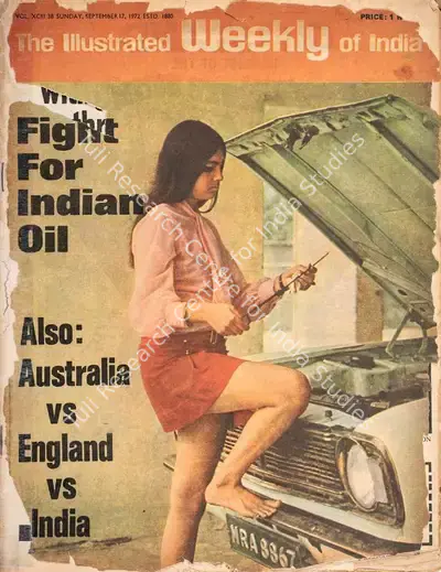 Khushwant Singh (Editor), The Illustrated Weekly of India, 1972, Magazine