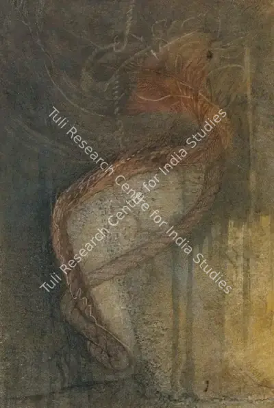 Bharati Kapadia (Artist), Rope Series, 1991, Painting