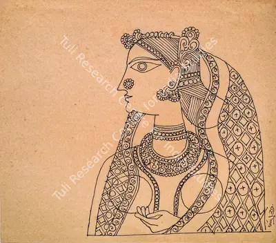 K. Laxma Goud (Artist), Untitled, 1970, Painting