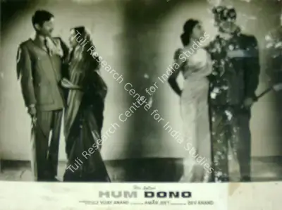 V. Ratra (Cinematographer), Hum Dono, 1961, Lobby Card