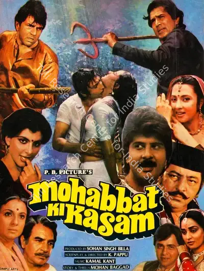Sohan Singh Billa (Producer), Mohabbat Ki Kasam, 1986, Song-Synopsis Booklet
