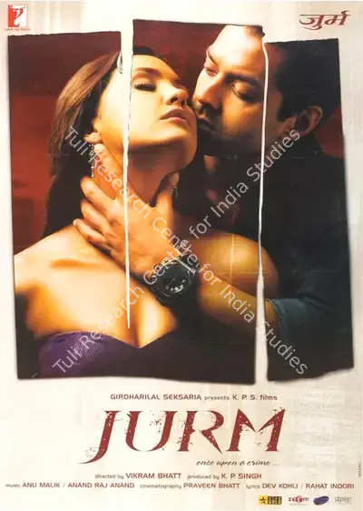 K.P. Singh (Producer), Jurm, 2005, Full Sheet Poster