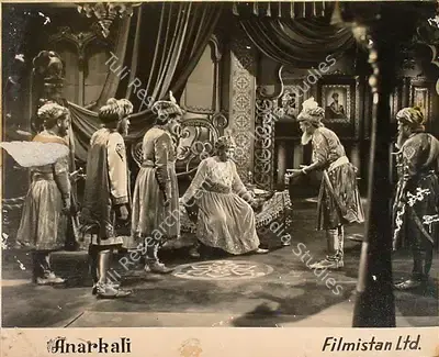 Nandlal Jashwantlal (Director), Anarkali, 1953, Lobby Card