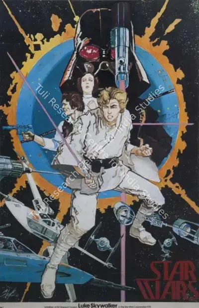 Gary Kurtz (Producer), Star Wars: A New Hope, 1977, Poster