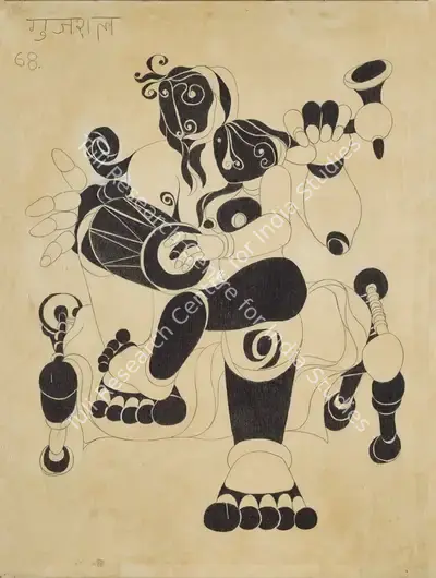 Satish Gujral (Artist), Untitled, 1968, Painting