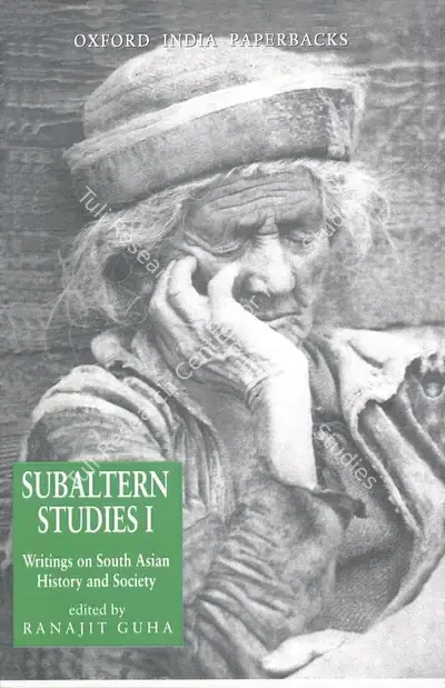Ranajit Guha (Editor), Subaltern Studies I, 1982, Edited Book
