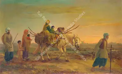 Ustad Allah Bukhsh (Artist), Untitled, 1959, Painting