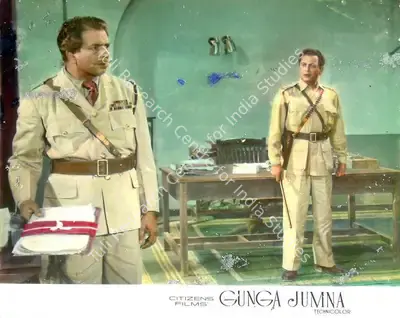 V. Babasaheb (Cinematographer), Gunga Jamuna, 1961, Lobby Card