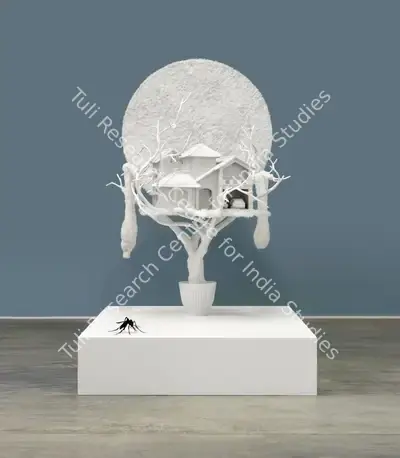 Krishnaraj Chonat (Artist), Private Sky, 2007, Sculpture