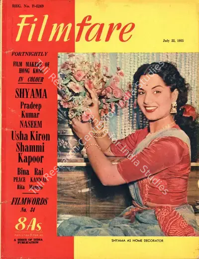 D.F. Thomas (Editor), Filmfare, 1955, Magazine
