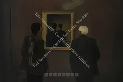Atul Dodiya (Artist), Three Painter, 1996, Painting