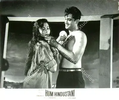 S. Mukerjee (Producer), Hum Hindustani, 1960, Lobby Card