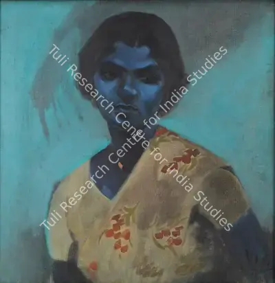 N.S. Bendre (Artist), Untitled (Sinhalese Lady), 1967, Painting