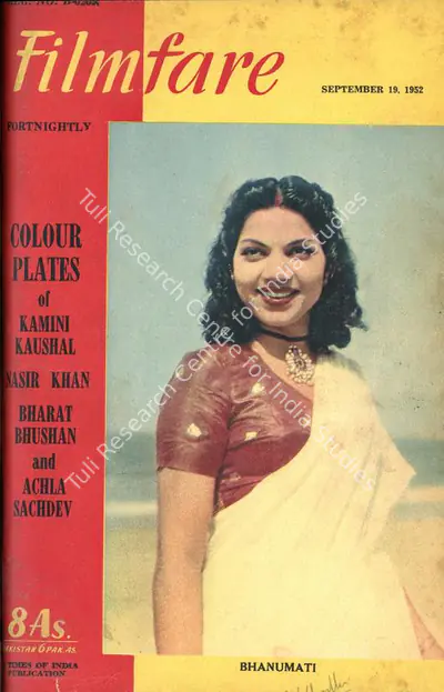 Frank Moraes (Editor), Filmfare, 1952, Magazine