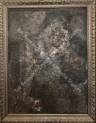 Jamil Naqsh (Artist), Untitled (Woman and Dove), Painting