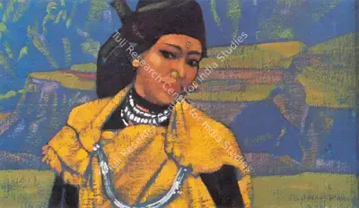 Nicholas Roerich (Artist), A Kulu Belle, Painting