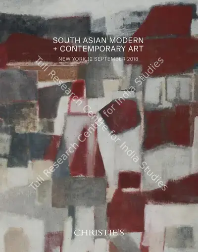 Christie's (Auction House), South Asian Modern and Contemporary Art, 2018, Auction Catalogue