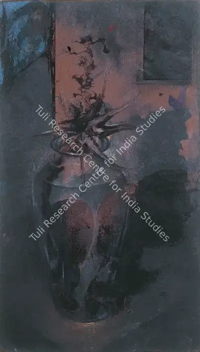 N.S. Bendre (Artist), Still Life, 1944, Painting