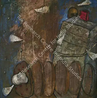 G.R. Iranna (Artist), Untitled, 1996, Painting