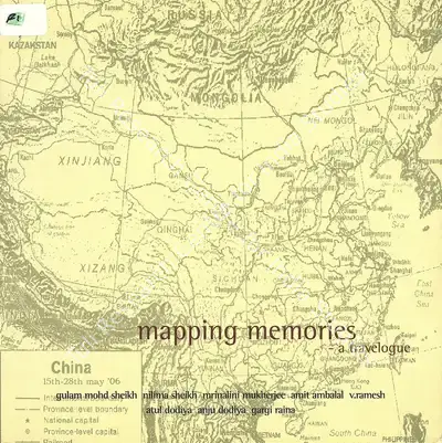 Gallery Threshold (Organiser), Mapping Memories - A Travelogue, 2008, Group Exhibition Invitation