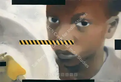 Riyas Komu (Artist), Cashew -Nut, 2002, Painting