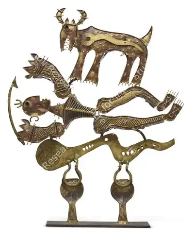 Nandagopal, S. (Artist). Memories of Hero Stone III, 2005 | Sculpture, AG.Onl/30.07.25, 2025 · Asta Guru