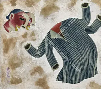 Dharmanarayan Dasgupta (Artist), Untitled, 1996, Painting