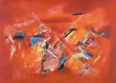 Laxman Shreshtha (Artist), Untitled, Painting