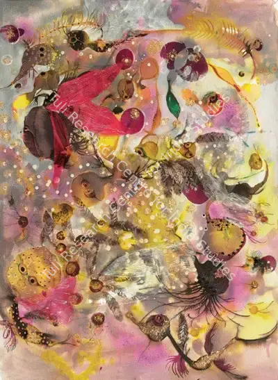 Rina Banerjee (Artist), Wondering Angel Insects, 2006, Painting