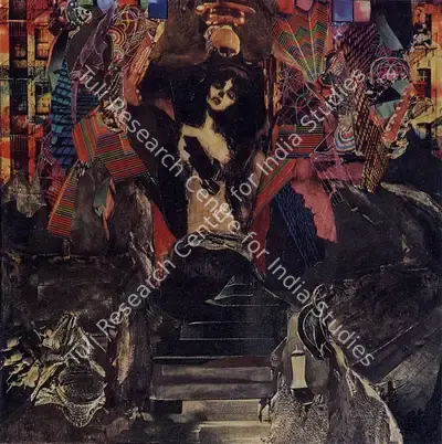 Jeet Chhabda (Artist), Untitled, 1980, Collage