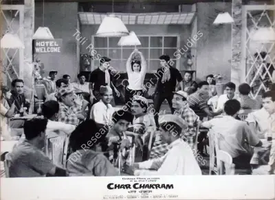 Piloo Mistry (Producer), Char Chakram, 1965, Lobby Card