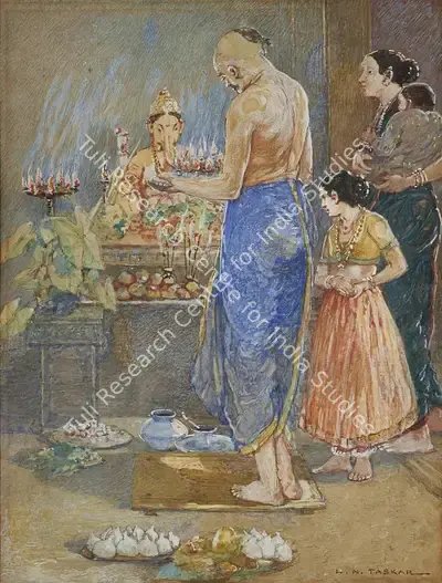 L.N. Taskar (Artist), Untitled, Painting
