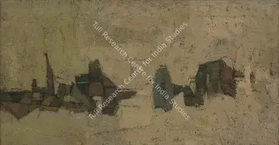Ramkumar (Artist), Shore, 1965, Painting