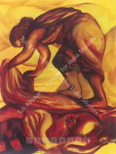 Owais Husain (Artist), Cloud Of Unknowing, Painting