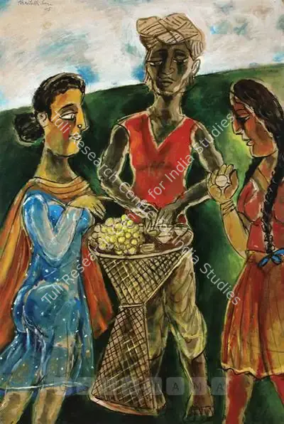 Paritosh Sen (Artist), Untitled, 2005, Painting