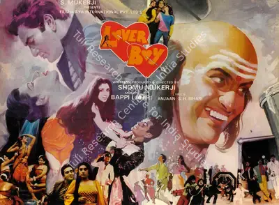 Shomu Mukerji (Producer), Lover Boy, 1985, Lobby Card