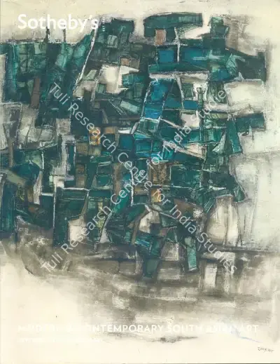 Sotheby's (Auction House), Modern and Contemporary South Asian Art, 2012, Auction Catalogue
