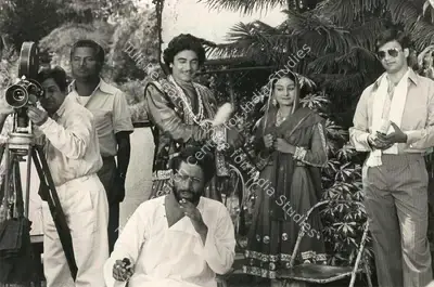 Govind (Cinematographer), Bhumika, 1976, Working Still