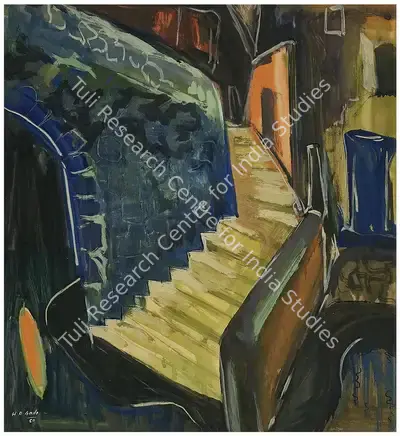 H.A. Gade (Artist), Untitled, 1950, Painting